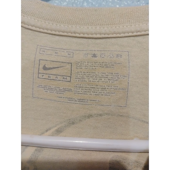 Cool Nike Team Purdue Football Tshirt Great Clean Shape Size Medium Dbl Sided - Picture 3 of 5